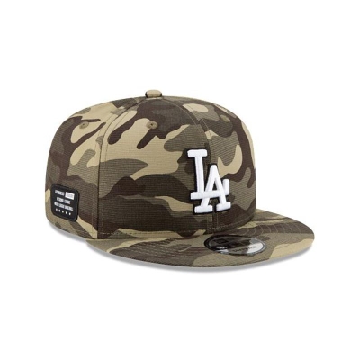 Los Angeles Dodgers Gorra | New Era MLB Armed Forces Weekend 9fifty Snapback Cap Mexico - Verdes